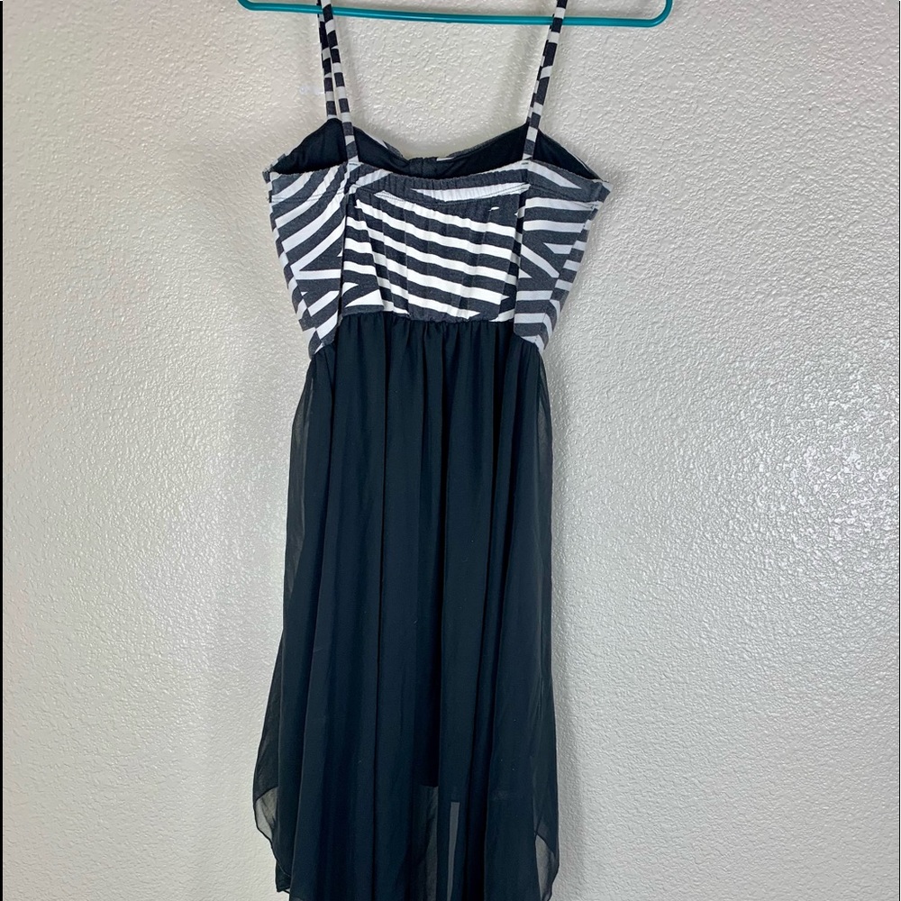 STRIPED DRESS - Picture 2 of 4